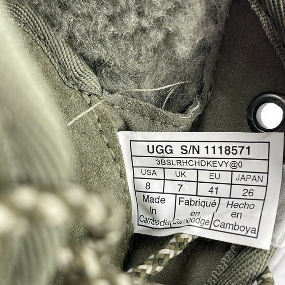 Mens UGG Boots Size 8 Chukka Neumel GTX Gore Tex Waterproof Wool Lining Suede - Picture 11 of 12